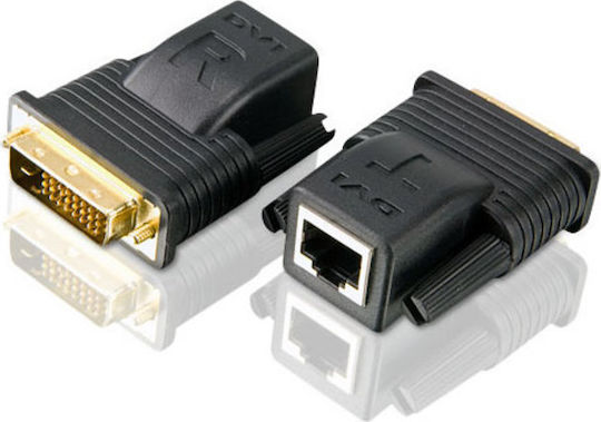 Aten Convertor DVI-D masculin în RJ-45 feminin 2buc VE066