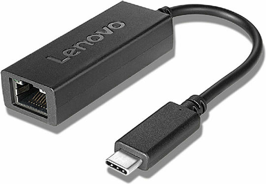 Lenovo 4X90L66917 4X90S91831 USB-C Network Adapter with Wired Gigabit Ethernet Connection
