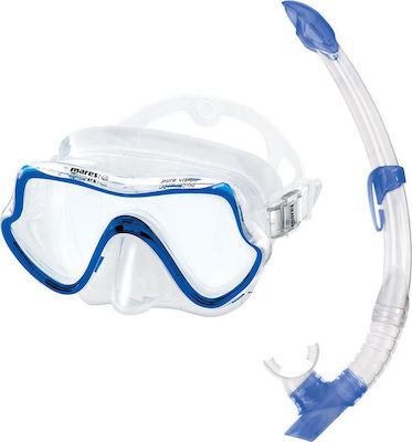 Mares Set Pure Vision Clear/Blue