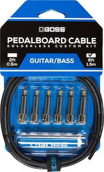 Boss Solderless Pedalboard Cable Kit 6ft