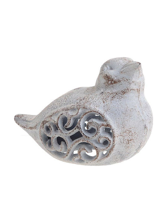 Inart Decorative Bird made of Metal 13x8.5x9.5cm 1pcs