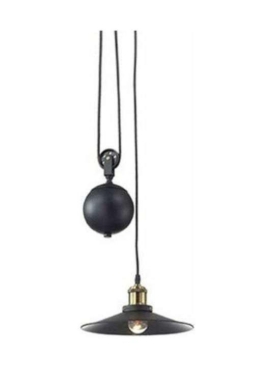 Ideal Lux Up And Down SP1 Pendant Light Single-Light for Socket E27 Black