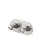 Geesa Nemox Double Wall-Mounted Bathroom Hook Inox Silver