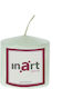 Inart Decorative Candle Veraman 7x7cm 1pcs