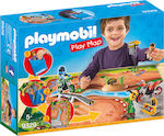 Playmobil Play Map Motocross Play Map for 5+ years