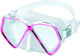 Mares Μάσκα Θαλάσσης Σιλικόνης Παιδική Pirate Junior Clear/Pink Ροζ