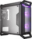 CoolerMaster MasterBox Q300P Gaming Mini Tower Κουτί Υπολογιστή με Πλαϊνό Παράθυρο και RGB Φωτισμό Μαύρο