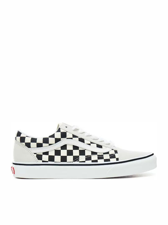 Vans Old Skool Checkerboard Sneakers Μπεζ