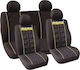 Momo Car Cover Set 7pcs Polyester 009 Black
