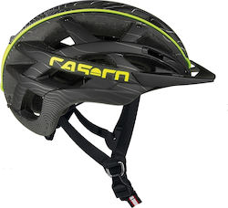 Casco Cuda Mountain 1652 Black/Yellow Cască de bicicletă Munte Negru