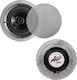 Adeleq Ceiling Speakers Pair Silver