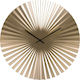 Karlsson Sensu Gold Wall Clock Metallic Gold Ø40cm