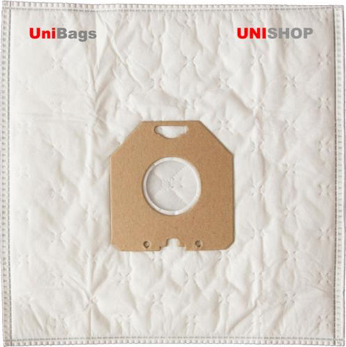 Unibags 1710F Vacuum Cleaner Bags 5pcs Compatible with Bomann / Clatronic / Dirt Devil / Nilfisk / Philips Vacuum Cleaners