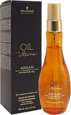 Schwarzkopf Ultime Argan Finishing Ulei de argan pentru păr pentru reparare 100ml