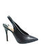 Sante Pointed Toe Stiletto Black High Heels