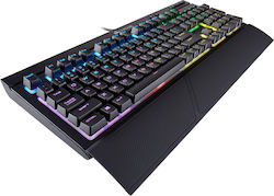 Corsair K68 RGB Gaming Tastatură mecanică cu Cherry MX Red switch-uri și iluminare RGB (Engleză UK)