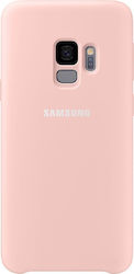 Samsung Cover Umschlag Rückseite Silikon Rosa (...