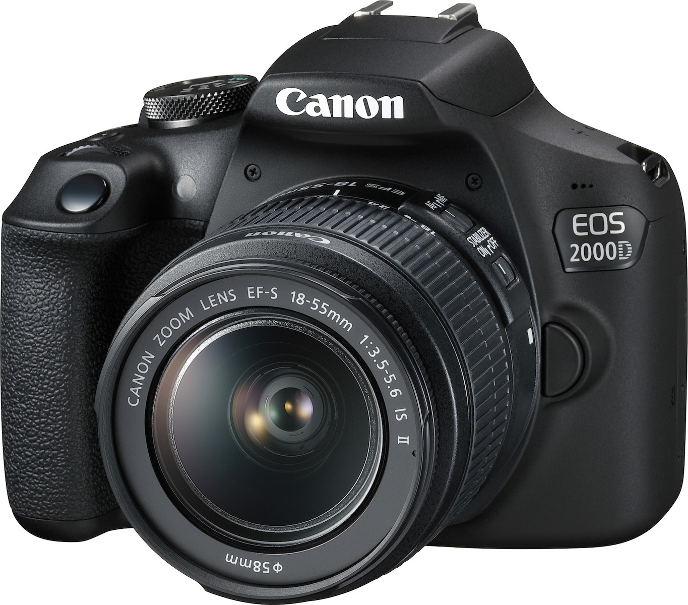  Canon EOS 2000D  Kit EF S 18 55mm IS II Black Skroutz gr