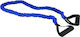 inSPORTline Resistance Band Gymtube Very Hard with Handles Blue 130cm 1.3m