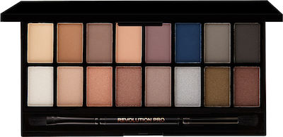 Revolution Beauty Iconic Pro 2 Eye Shadow Palette in Solid Form 16gr