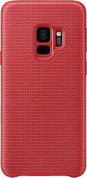 Samsung Hyperknit Galaxy S9 Umschlag Rückseite Kunststoff Rot (Galaxy S9) EF-GG960FREGWW