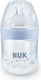 Nuk Plastikflasche Nature Sense Gegen Koliken mit Silikonsauger für 0-6 Monate Blue 150ml 1Stück 10.743.720