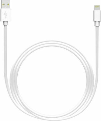 Lamtech USB-A to Lightning Cable White 2m (LAM441013)