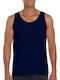 Gildan Softstyle 64200 Men's Sleeveless Promotional Blouse Navy Blue