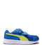 Escaper Mesh V PS Kinder Sportschuhe Laufen mit Bügel- und Schleifenverschluss Blau