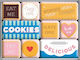 Nostalgic Art Set Home & Country Wonder Cookies, Rechteckig Set von Magneten Metallisch 7x10cm 9pcs