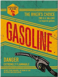 Nostalgic Art Best Garage Gasoline Μαγνητάκι Μεταλλικό 6x8εκ.