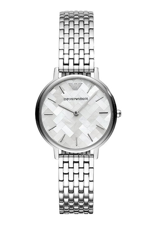 Emporio Armani Ceas de Damă cu Argintiu Brățară...