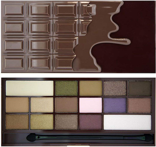 Revolution Beauty I Heart Chocolate Lidschattenpalette in fester Form Chocolate 22gr