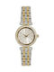 Michael Kors Mini Darci Γυναικείο Ρολόι 28mm Μπαταρίας με Μεταλλικό Μπρασελέ Ασημί/Χρυσό