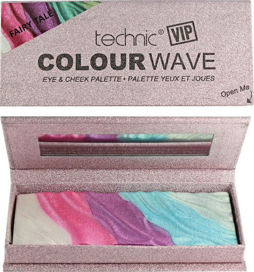 Technic VIP Colour Wave Палитра за грим за лице и очи Fairytale 18.5гр