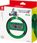 Hori Mario Kart 8 Deluxe Wheel Luigi Version Switch Hand Grip για Switch σε Πράσινο χρώμα