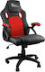 White Shark Kings Throne Scaun Gaming Din piele ecologică Roșie