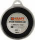 Kraft Pro Silent Oval Twist Brush Cutter Trimmer Line 2.4mm 15m 69372