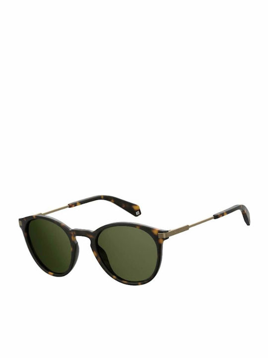 Polaroid Bărbătești Ochelari de soare cu Maro Cadru și Verde Polarized Lentilă 351889