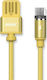 Remax Gravity RC-095m Geflochten / Magnetisch USB 2.0 auf Micro-USB-Kabel Gold 1m 1Stück