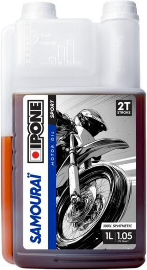 Ipone 2T Samourai Racing Συνθετικό Λάδι Μοτοσυκλέτας για Δίχρονους Κινητήρες 1lt