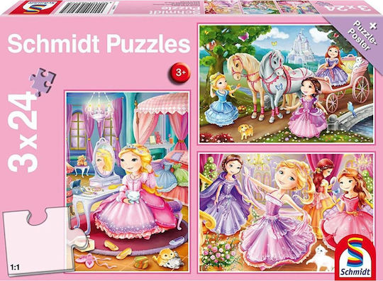 Kids Puzzle Princesses for 3++ Years 72pcs Schmidt Spiele