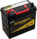 AtlasBX Batterie Auto MF50B24R mit Kapazität 45Ah und CCA 450A