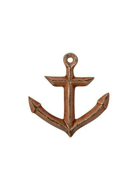 Espiel Rose Gold Wall Decor Made of Ceramic Material 13.5x1x14cm