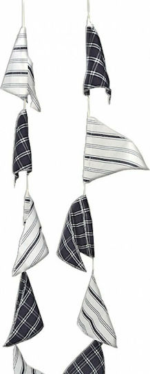 Zaros Decorative Garland Handmade from Fabric 180x180cm