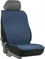 Carpower Комплект предни седалки за автомобил 2бр Хавлиени кърпи Син