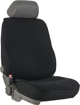 Carpower Towel Seat Covers Set 2pcs Black