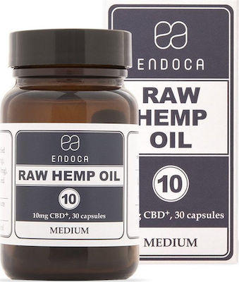 Endoca Raw Hemp Oil 30 κάψουλες