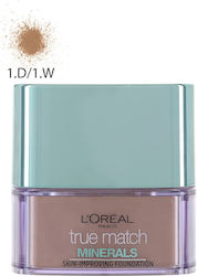 L'Oreal Paris True Match Minerals Loser Puder 1.D/1.W Golden Ivory 10gr