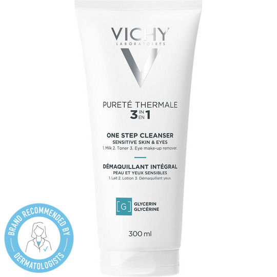 Vichy Purete Thermale 3 in 1 Emulsion Makeup Remover Face & Eyes 300ml